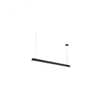 ARDEBO.de SLV Q-LINE DALI SINGLE LED Pendelleuchte, dimmbar, 1500mm, schwarz (1001309)