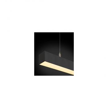 SLV Q-LINE DALI SINGLE LED Pendelleuchte, dimmbar, 1500mm, schwarz (1001309)