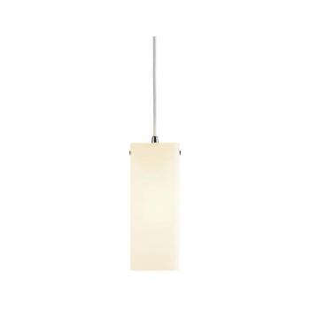 SLV QUADRASS Indoor Pendelleuchte, E27, weiß (1003432)