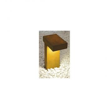 SLV RUSTY PATHLIGHT Outdoor Standleuchte, GX53, IP44, stahl gerostet, max. 9W (230090)