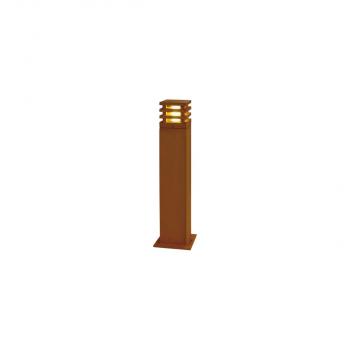 ARDEBO.de SLV RUSTY SQUARE 70 Outdoor Standleuchte, LED, 3000K, eckig, stahl gerostet (233437)