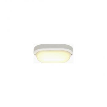 ARDEBO.de SLV TERANG 200 Outdoor Decken- und Wandleuchte, LED, 3000K, IP44, oval, weiß (229931)