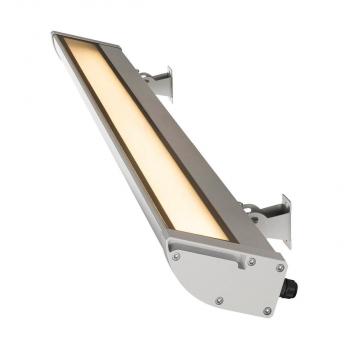 SLV VANO WING SP DALI Wandaufbauleuchte, LED, CRI80, 120°, 49W, 3140lm, 3000K, grau (1006270)