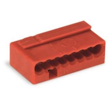 WAGO Kontakttechnik WAGO-Micro-Klemmen 8x0,8qmm Farbe: rot (50 ST)