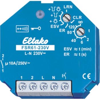 Eltako Funkaktor Stromstoß- Schaltrelais 230V. 1 Schließer