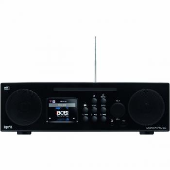 DABMAN i450 CD Multifunktions-Stereo-Radio für DAB+ / FM / Internet Schwarz