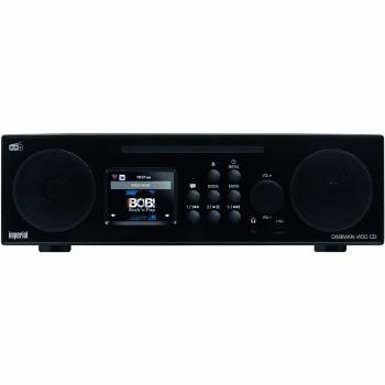 DABMAN i450 CD Multifunktions-Stereo-Radio für DAB+ / FM / Internet Schwarz