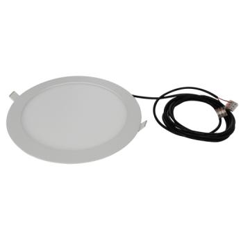 Shinelong LED-Rundpanel Moon DC24V/15W 830,240mm,1400lm, 3m Zuleitung