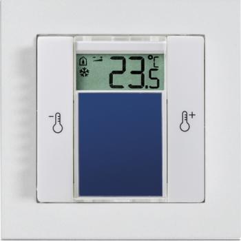 OPUS-GREENNET Temperatursensor55,Displ.,rw 2-fach Taster, 0..+40°