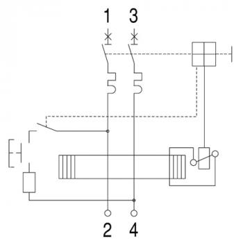 GE / AEG FILSB16/0,03-2  FI-LS KOMBINAT ION 2P