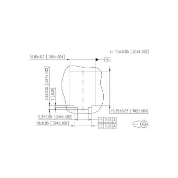 Metz Connect E-DAT modul Cat.6A 8(8) Buchse, T568A (130910-Z)