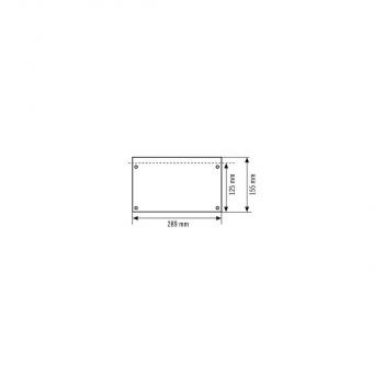 Esylux SLX24 Piktogrammscheibe, einseitig, Pfeil oben, 289x155x10 mm (EN10032547)