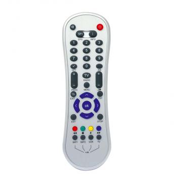 ARDEBO.de - Remote Control 103TS103 B&S for all TELEDIGI, SKYSAT,OD 100S- Silver - SAT1