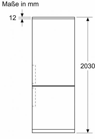 Bosch KGN392IBF Serie 4 Stand Kühl-Gefrierkombination, 60 cm breit, 363 L, Full No Frost, Gebürsteter Stahl AntiFingerprint