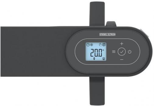 STIEBEL ELTRON CNS-B 2000 Plus LCD move Elektroheizung, Standgerät, energiesparend, 2 kW für ca. 25 m², TÜV geprüft, LC-Display, Wochentimer, schwarz (207068)