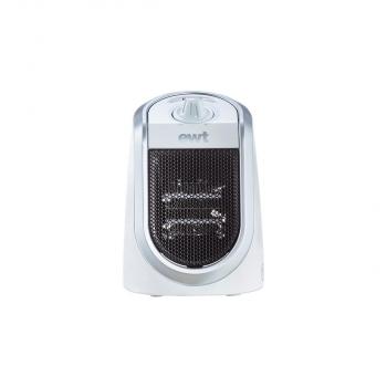 EWT Keramik Heizlüfter DDF 250 W, Tisch Heizlüfter, USB Anschluss, weiß (377480)