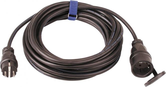 ARDEBO.de - Verl.H07RN-F 3G1,5, 1,5m sw H07RN-F 3G1,5qmm schwarz, IP54