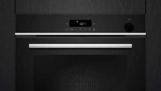 Siemens HR532GBS3 iQ300 A+ Einbau-Backofen mit Dampfunterstützung, 60 cm breit, 71L, ActiveClean, cookControl15, Air Fry, edelstahl