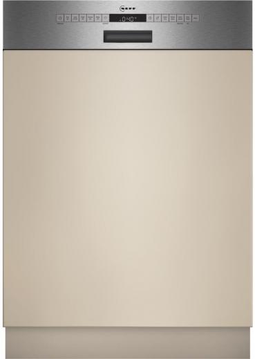 ARDEBO.de Neff S145ECS00E N 50 Teilintegrierter Geschirrspüler, 60 cm breit, 14 Maßgedecke, Open Dry, AquaStop, Home Connect, edelstahl