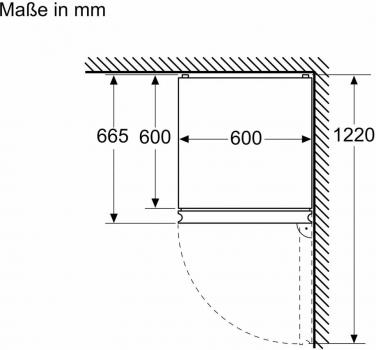 Siemens KG36N2IBF iQ300 Stand Kühl-Gefrierkombination, 60cm breit, 321 L, noFrost, multiAirflow-System, dimLight, gebürsteter Stahl AntiFingerprint