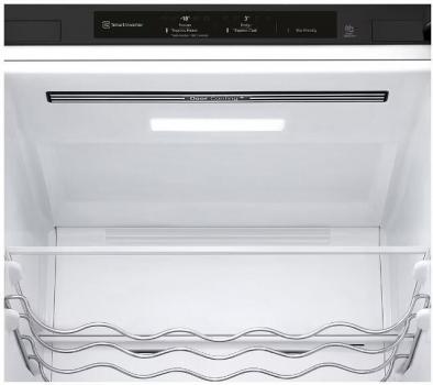 LG GBB62MCGGN Stand Kühl-Gefrierkombination, 60 cm breit, 284 L, LINEARCooling, DoorCooling+, Express Freeze, Edelstahl schwarz