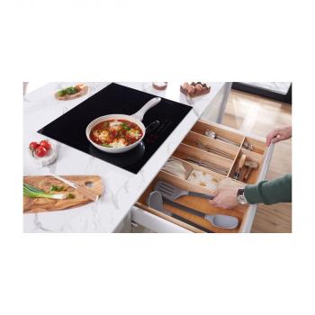 Amica KMI 774 660 C Autarkes Induktionskochfeld, 60 cm breit, Kindersicherung, Topferkennung, Hob&Go, 4 Gar-Temperaturstufen, Boosterfunktion