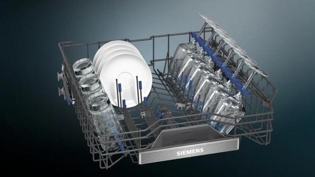 Siemens SN87TX02CE iQ700 Vollintegrierter Geschirrspüler, 60 cm breit, 14 Maßgedecke, aquaStop, HomeConnect, varioSpeed Plus, dosierAssistent, timeLight