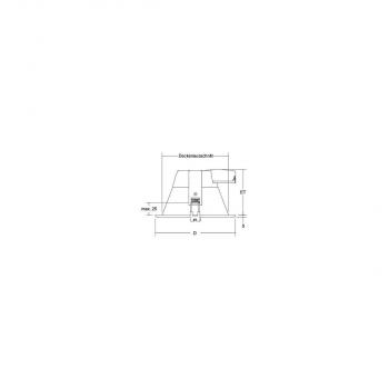 Brumberg LED-Einbaudownlight, IP44, schaltbar weiß, 2100.0 lm, 4000 K (12541074)