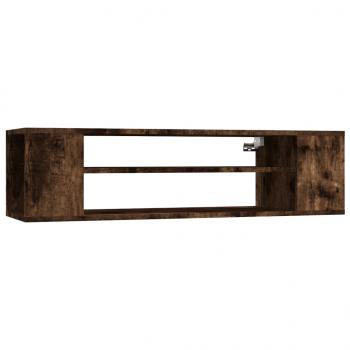 TV-Wandschrank Räuchereiche 100x30x26,5 cm Holzwerkstoff