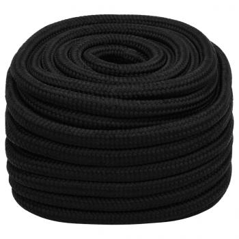 Arbeitsseil Schwarz 20 mm 25 m Polyester