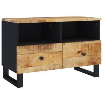 TV-Schrank 70x33x46 cm Massivholz Mango