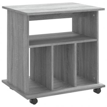 Rollschrank Grau Sonoma 60x45x60 cm Holzwerkstoff