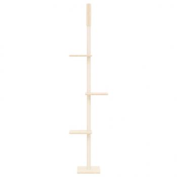 Kratzbaum Deckenhoch Creme 267,5-297,5 cm