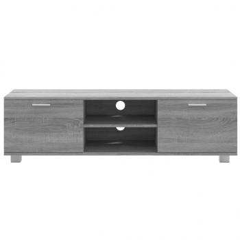 TV-Schrank Grau Sonoma 140x40,5x35 cm Holzwerkstoff