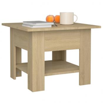 Couchtisch Sonoma-Eiche 55x55x42 cm Holzwerkstoff