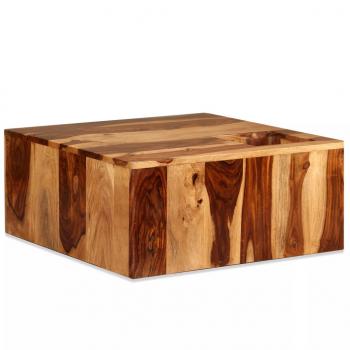 Couchtisch Massivholz Palisander 70x70x30 cm