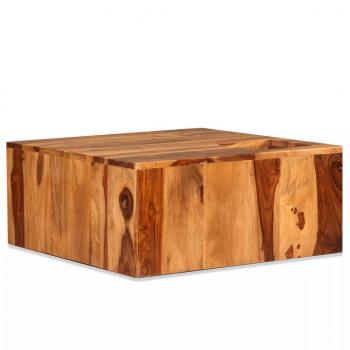 Couchtisch Massivholz Palisander 70x70x30 cm