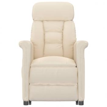 Relaxsessel Beige Mikrofasergewebe