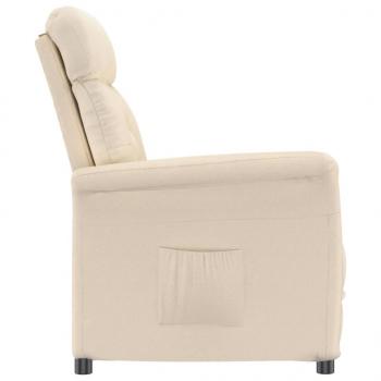 Relaxsessel Beige Mikrofasergewebe