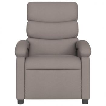 Relaxsessel Elektrisch Taupe Stoff