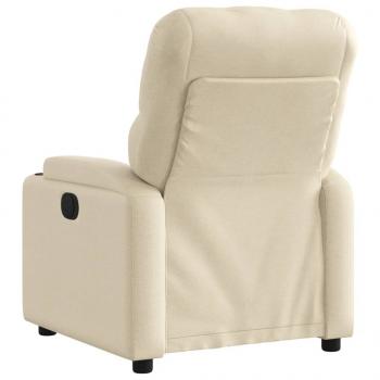 Relaxsessel Elektrisch Creme Stoff