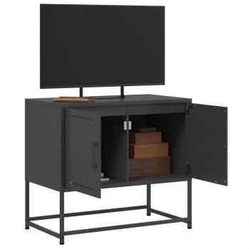 TV-Schrank Schwarz 68,5x39x60,5 cm Stahl