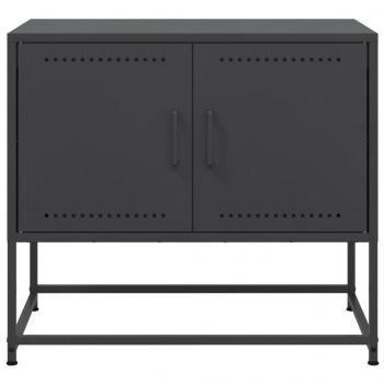 TV-Schrank Schwarz 68,5x39x60,5 cm Stahl