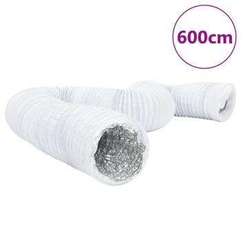 ARDEBO.de - Lüftungsschlauch Aluminium und PVC 6 m Ø12,5 cm