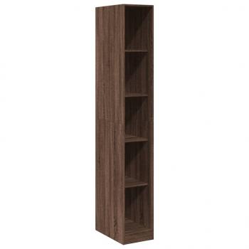 Kleiderschrank Braun Eichen-Optik 30x50x200 cm Holzwerkstoff