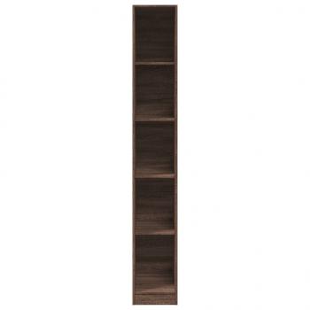 Kleiderschrank Braun Eichen-Optik 30x50x200 cm Holzwerkstoff