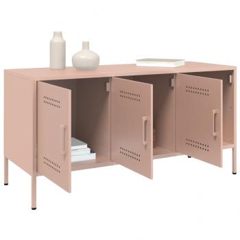 TV-Schrank Rosa 100,5x39x50,5 cm Stahl