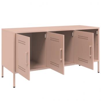 TV-Schrank Rosa 100,5x39x50,5 cm Stahl