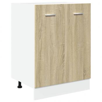 ARDEBO.de - Unterschrank Sonoma-Eiche 60x46x81,5 cm Holzwerkstoff