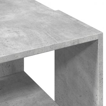 Couchtisch Betongrau 89,5x48x30 cm Holzwerkstoff